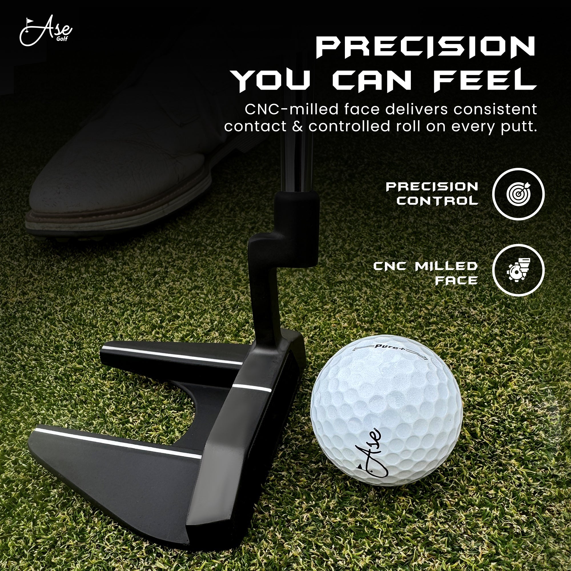 Ase Golf AG2 Mallet Putter *Backorder*