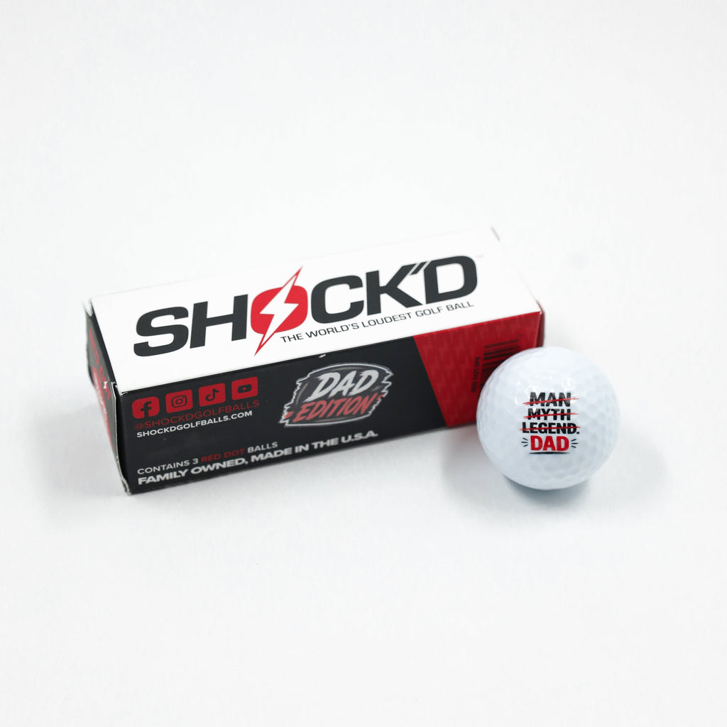 BUY 3 GET 1 FREE BUNDLE - SHOCK'D Golf Balls