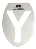YTEX Strings Logo Stencil