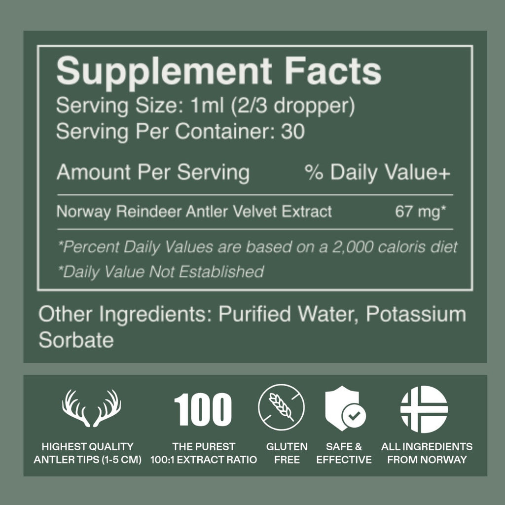 Premium Reindeer Antler Extract