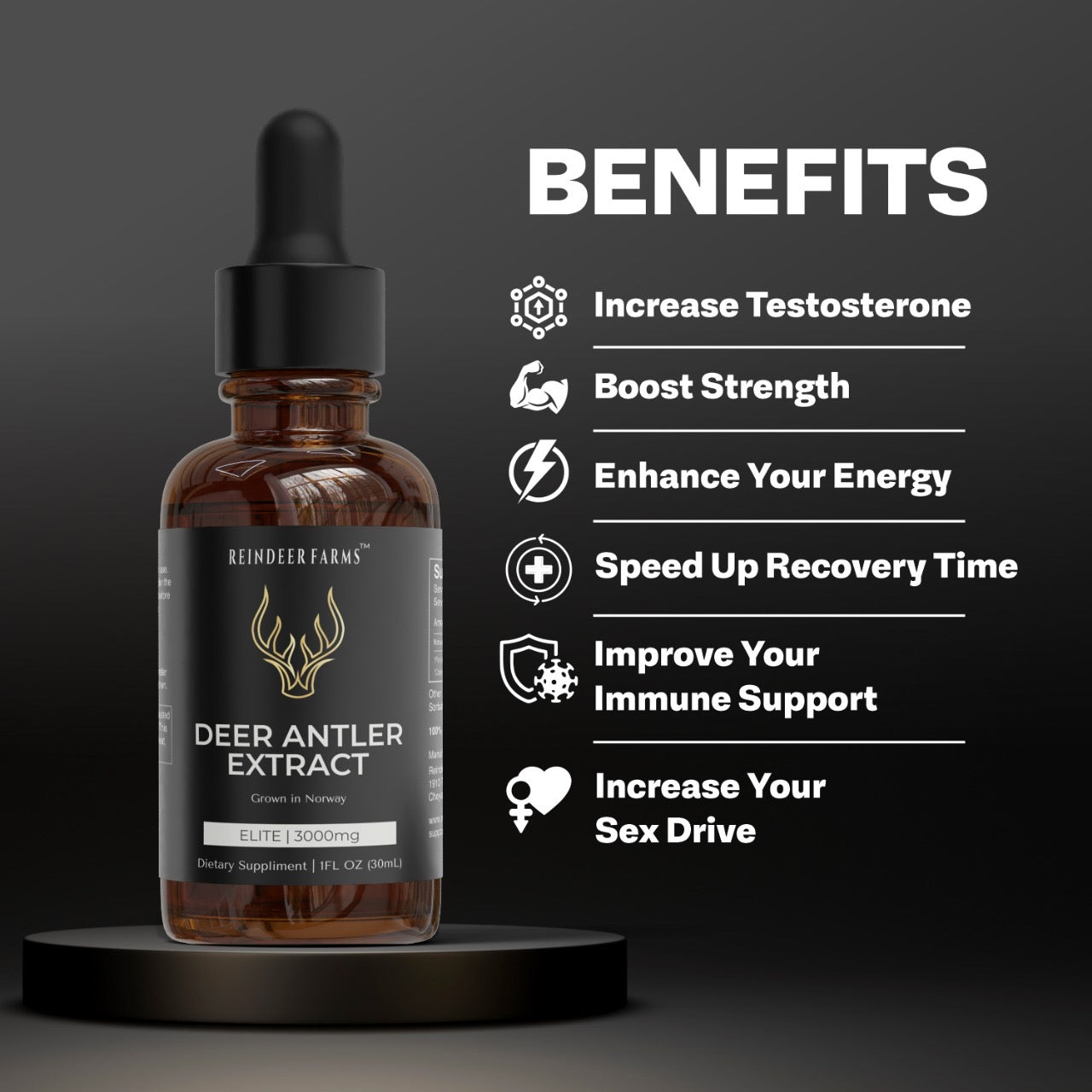 Elite Reindeer Antler Extract