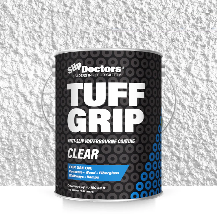 Tuff Grip or Tuff Grip Extreme - Aggressive Traction Non-Skid Floor Paint